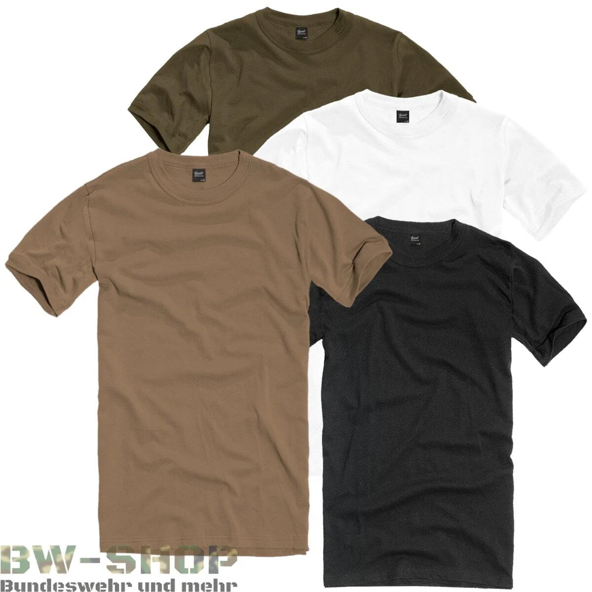 BRANDIT GERMAN ARMY T-SHIRT ORIGINAL AFTER TL BW undershirt army casual shirt