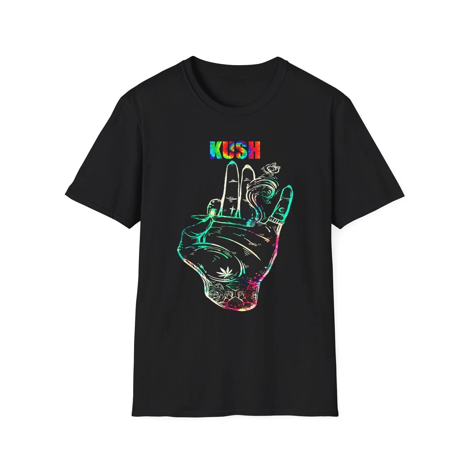 Trendsetting Graphic T-Shirt for Cannabis Lovers, Cool Style, Casual Wear
