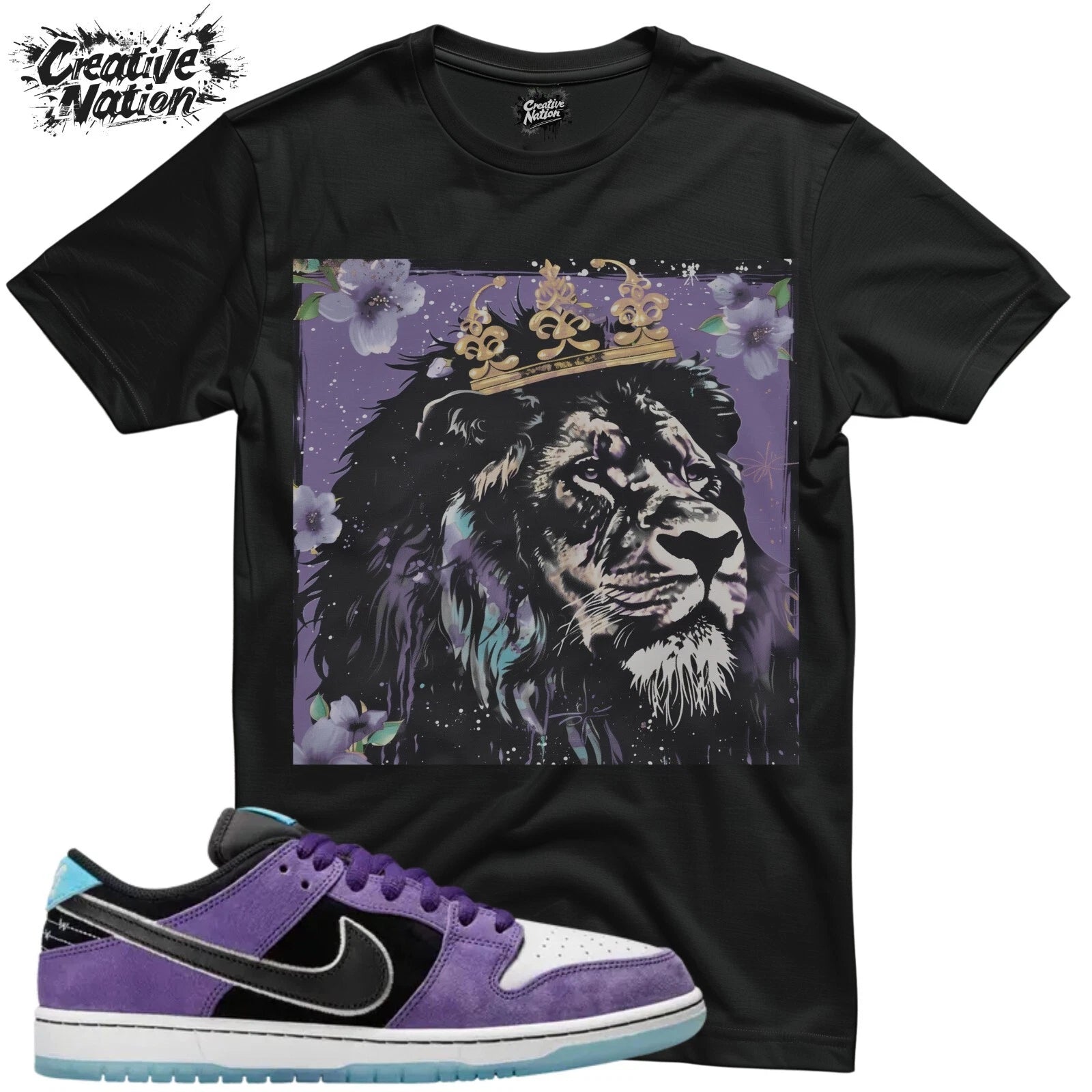 Shirt To Match SB Dunk Low Hayley Unisex Tee Sneaker Shirt Lion Shirt