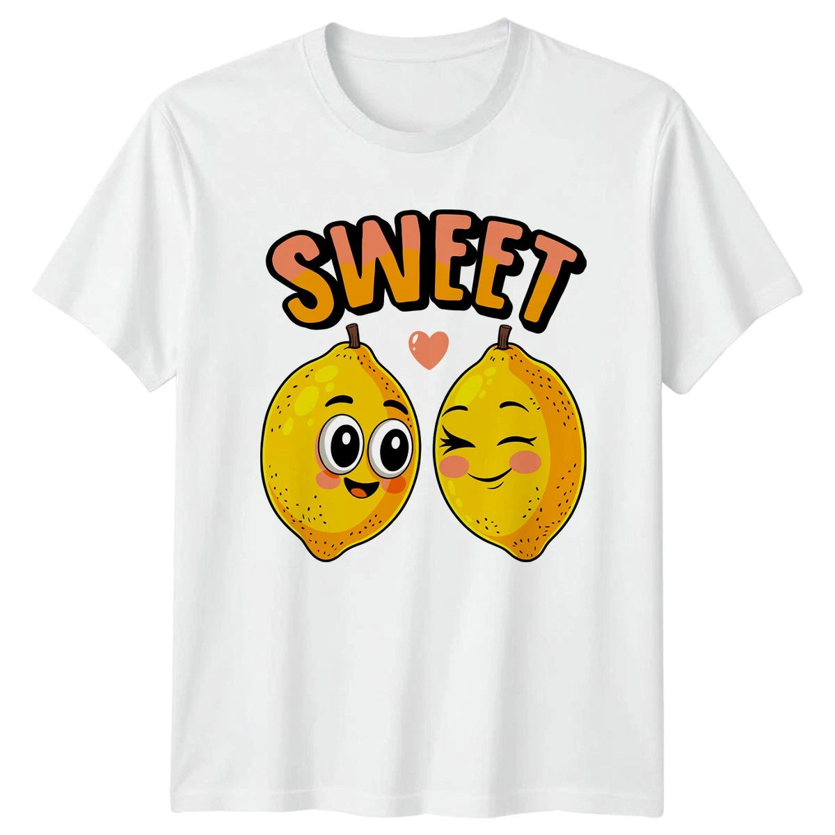 Sweet T-Shirt Cute Fruit Lemon Valentines Day Gift For Him And Her