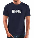 Men's T-Shirt Printed Moin Lettering Inscription Morning Greeting Dialect