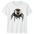Cute Coquette Spider Bow Womens T-Shirt Spooky Season Halloween Gift For Her