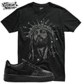 Shirt To Match Forever Black Unisex Tee Jesus Shirt