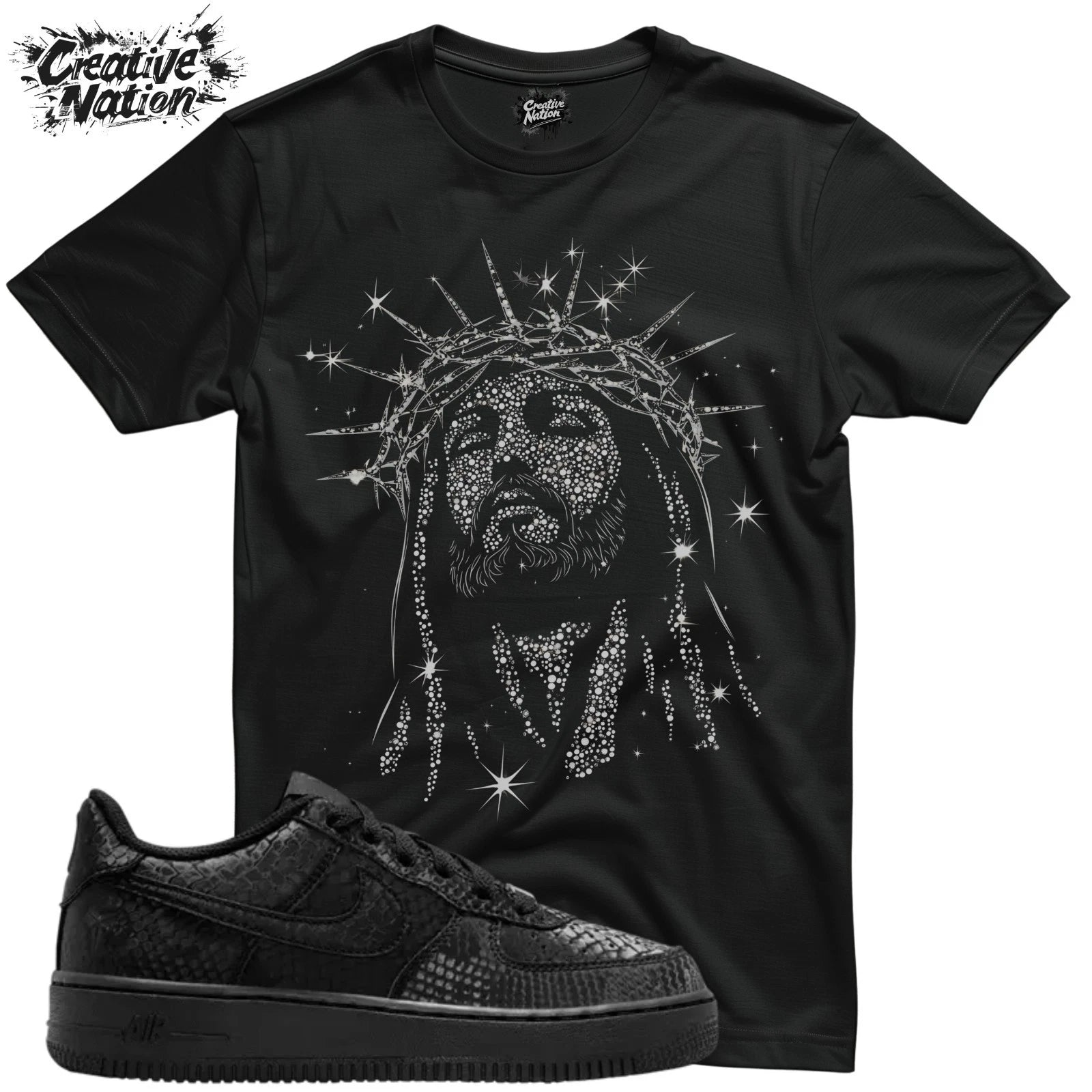 Shirt To Match Forever Black Unisex Tee Jesus Shirt