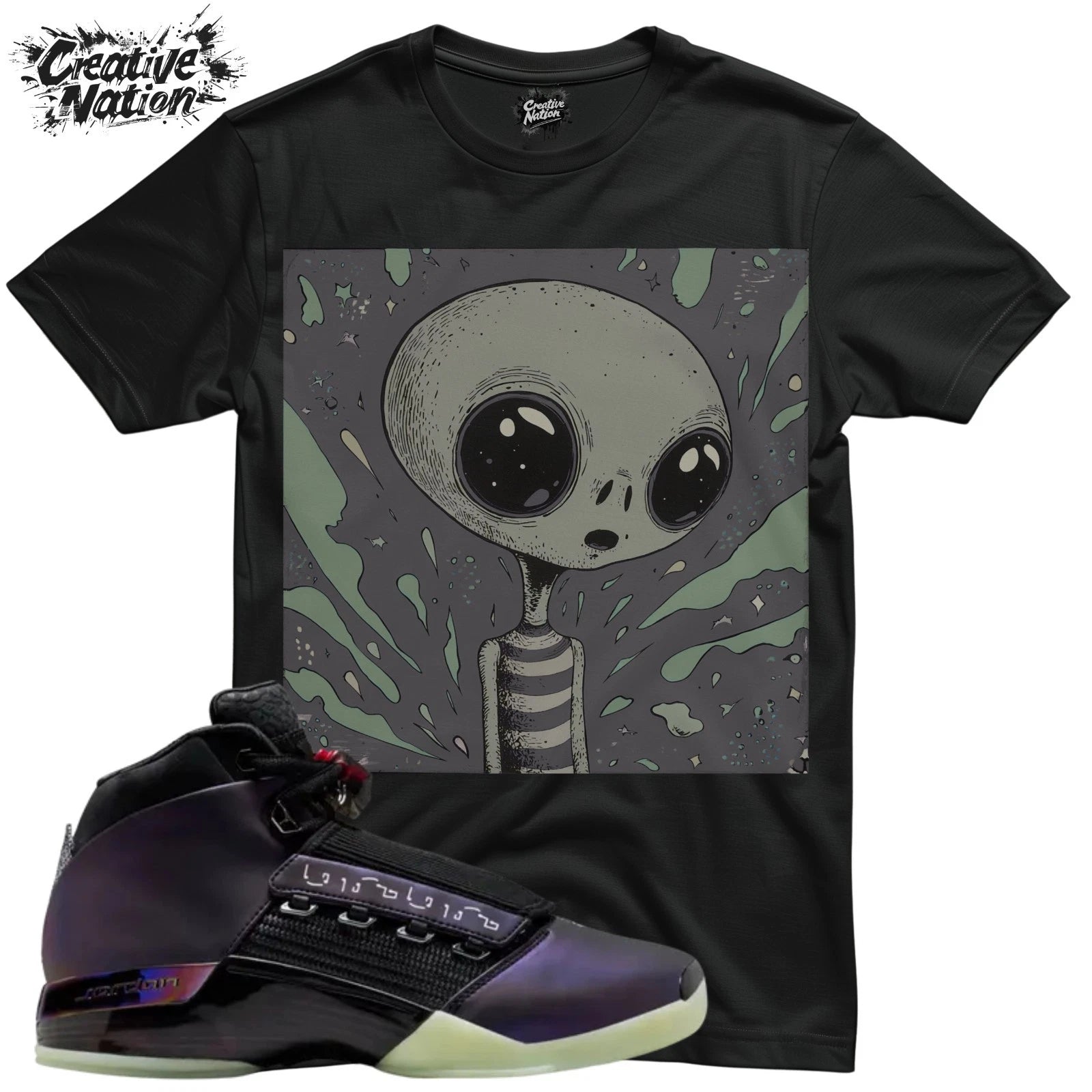 Shirt To Match 17 Low Unisex Tee Sneaker Shirt Alien Shirt For Sneaker Tee