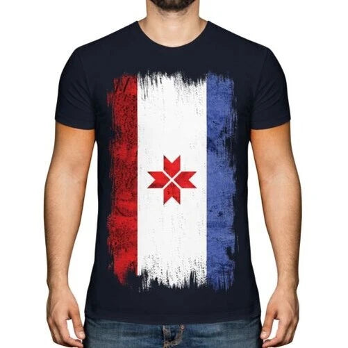Mordovia Grunge Flag Men's T-Shirt Jersey