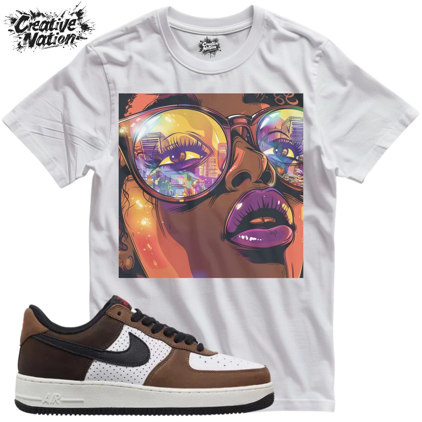 Shirt To Match Unisex Tee Sneaker Shirt Afro Shirt Gift