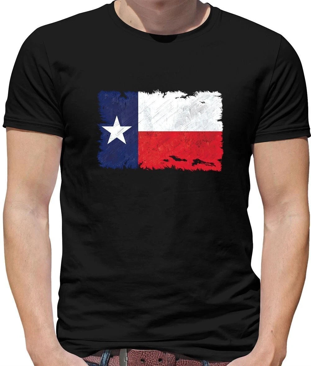 Texas Grunge Flag Style - T-Shirt - State Country Love Born
