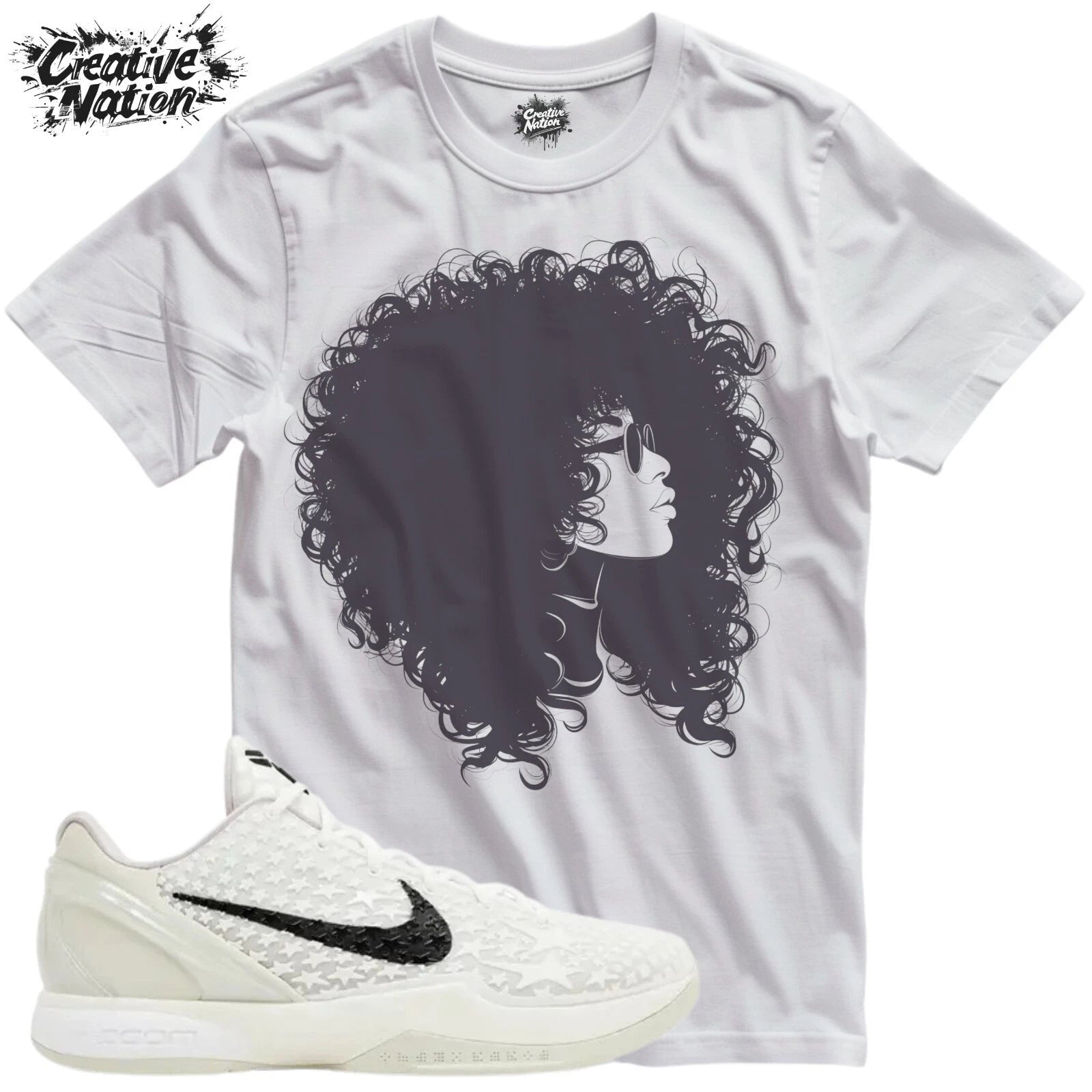 Shirt To Match 6 Unisex Tee Sneaker Shirt Afro Shirt