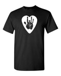 Jerry Garcia Guitar Pic Pick Grateful Dead Funny Men's Tee Shirt 1155