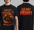 Amon Amarth We Are Vikings T-Shirt Metal Band Tee Viking Warrior Concert Shirt