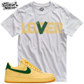 Shirt To Match Gold Green Unisex Tee Sneaker Shirt Lover Shirt For Sneaker Tee