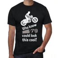 Men's Graphic T-Shirt Who Knew 79 Could Look This Cool 79th Birthday Anniversary