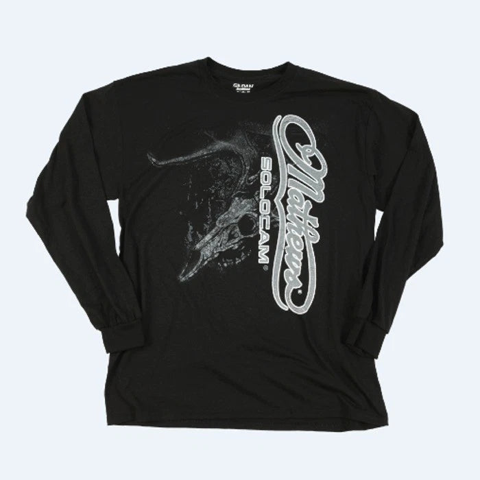 Mathews Solocam Skull Long Sleeve Shirt (Black/Grey)