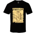 Colonel E H Taylor Bourbon  Alcohol Drinking Gift Distressed Look T Shirt