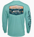 Mens Salt Life Liquid Depth Badge Pocket Long Sleeve T-Shirt - XL & Large - NWT