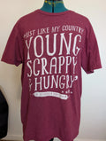 Creative Goods x Hamilton Official Show Young Scrappy & Hungry T-shirt Size L