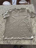 Ridge Merino Journey V Neck Shirt - Men’s XL - Driftwood