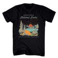 USA National Parks Support our Parks & Public Land Trees Tent Camping T-Shirt