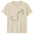 Scorpius Constellation Minimalist Zodiac Sign T-Shirt Constellation Astrology