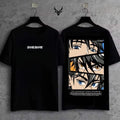 Stylish Black T-Shirts with Unique Printed Designs