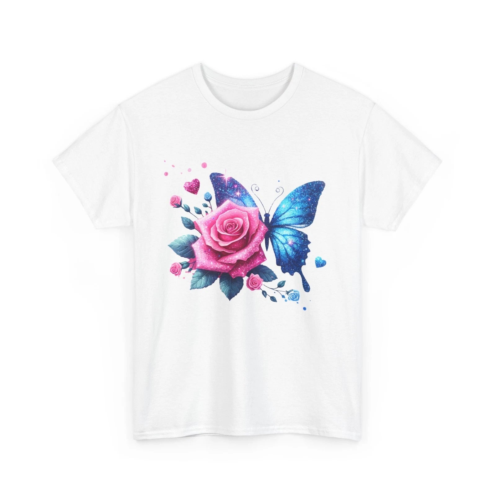 Butterfly Print Graphic Tee for Men and Women | Cool Stylish Casual Trendy Tee