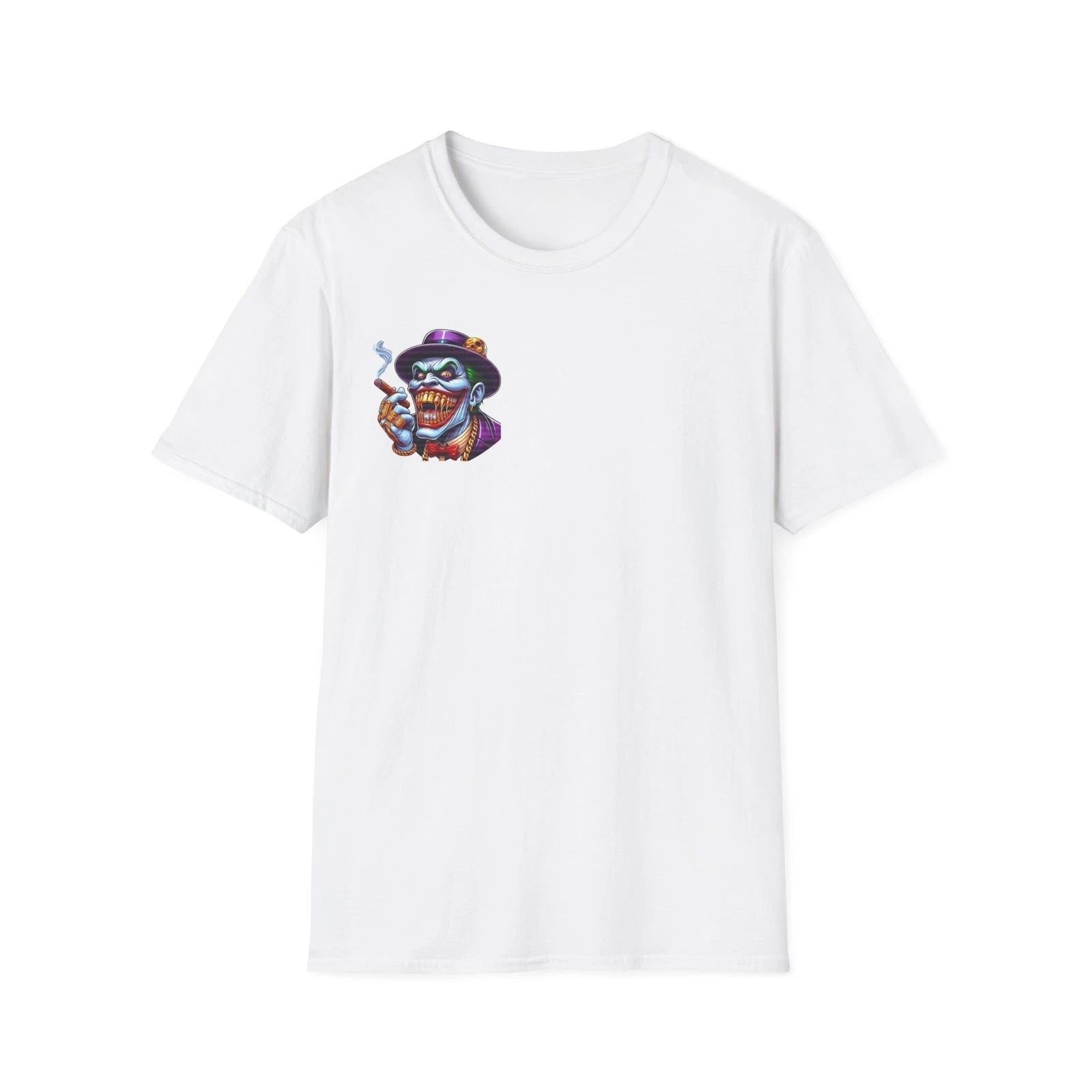 Smoking Skeleton with Hat T-Shirt | Colorful Day of the Dead Design