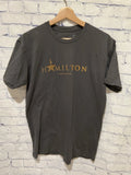 Hamilton Creative Good Graphic T-Shirt Top Grey Size Medium