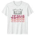 Retro Groovy Jesus Christ Christian T-Shirt Groovy Aesthetic