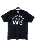 Starmer Is A Wanker T-Shirt Anti-Labour Right Wing Keir Starmer S,M,L,XL,XXL