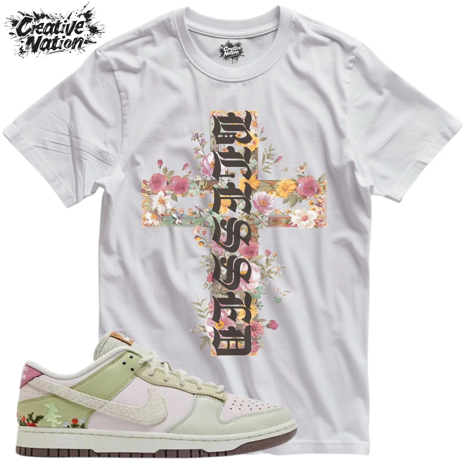 Shirt To Match Dunk Low LX Mushroom Unisex Tee Blessed Shirt For Dunks