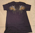 Gildan Tribal Wolf Face-Off Shirt - Adult Size Small