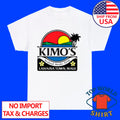 Kimo's Maui Hawaii Restaurant Men's White Size S to 3XL