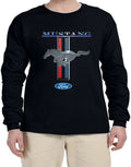 Ford Mustang Pony Ford Lover Racing Long Sleeve T-Shirt  Long Arm Shirt Gift
