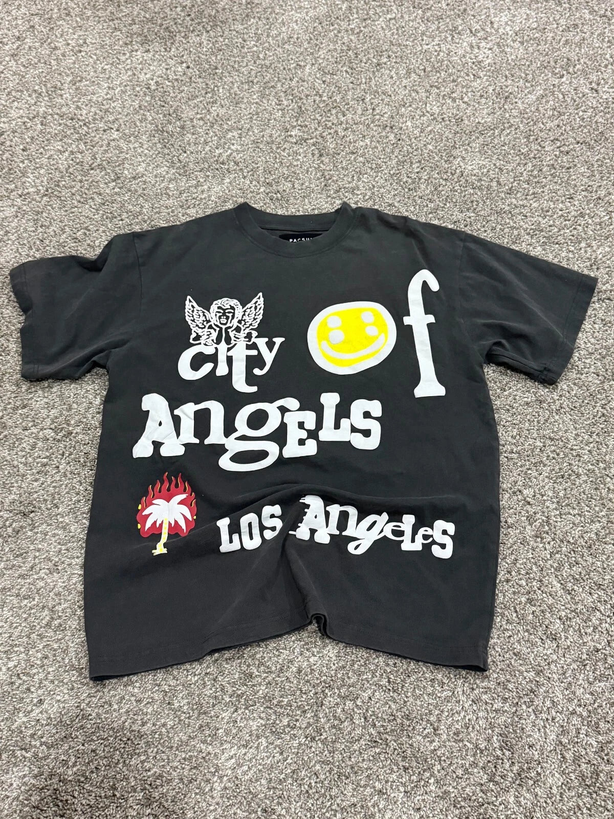 Pac Sun Los Angeles City of Angels T Shirt Men's Size Large Graphic Streetwear