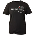 Save The Manual Transmission T-shirt Car Enthusiast Shift Pattern Unisex Git Tee