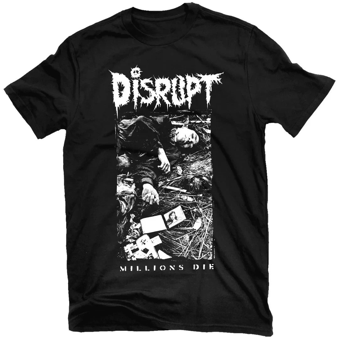 DISRUPT Millions Die T-Shirt - Relapse Records TS3065