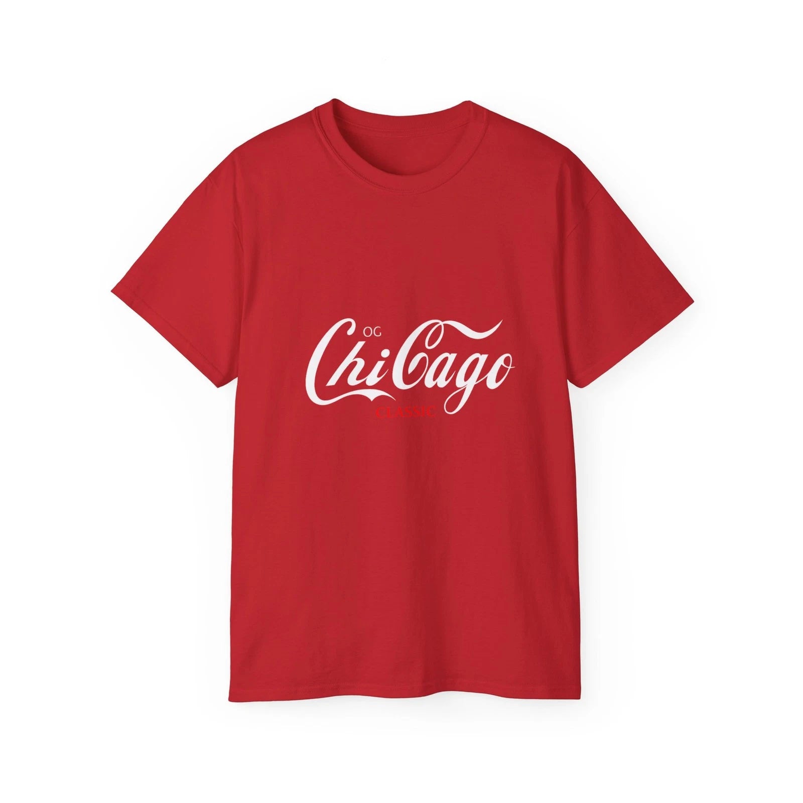 OG ChiCago Classic Red Streetwear Tshirt |  Graphic