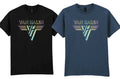 Van Halen black or blue dusk T-Shirt 100% ultra cotton  - Fan Gift Hard Rock tee