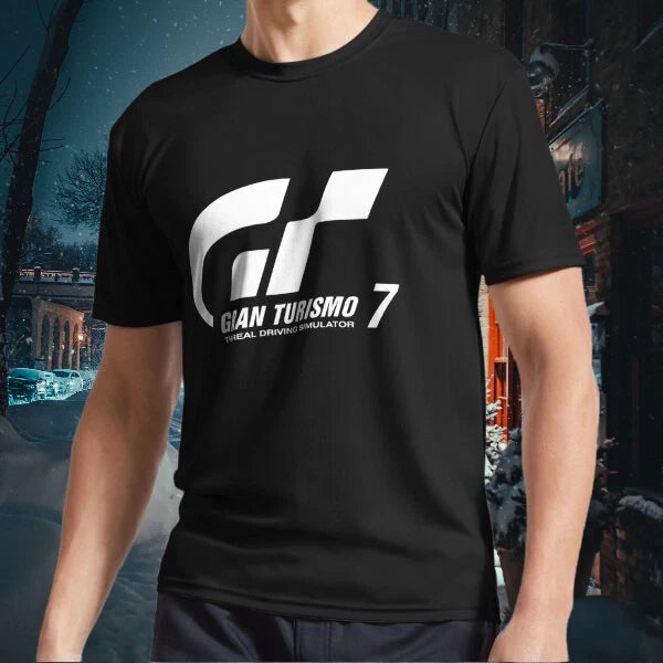 NEW! Gran Turismo 7 Logo Long Sleeve T-Shirt Funny Size S to 5XL