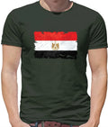 Egypt Grunge Style Flag - T-Shirt - Egyptian Flags Country Love Live