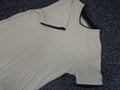 Sovereign State T-shirt Mens M Beige V Neck Pullover Short Sleeve Earthy