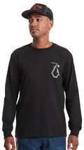 Volcom Makau Men's Long Sleeve T-Shirt - Black - New
