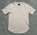 Goodlife Men's V-Neck T-Shirt Size Small Light Pink Short Sleeve Made in USA