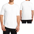 Mens Tri Blend Crew Neck T Shirt Athletic Fit XS, S, M, L, XL, 2XL, 3XL, 4XL NEW