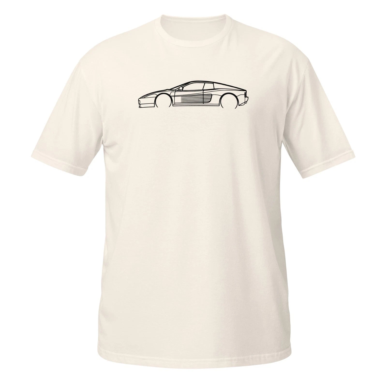 Comfy T-Shirt For Ferrari Testarossa Car Lovers Birthday Gift Stylish Tee Shirt