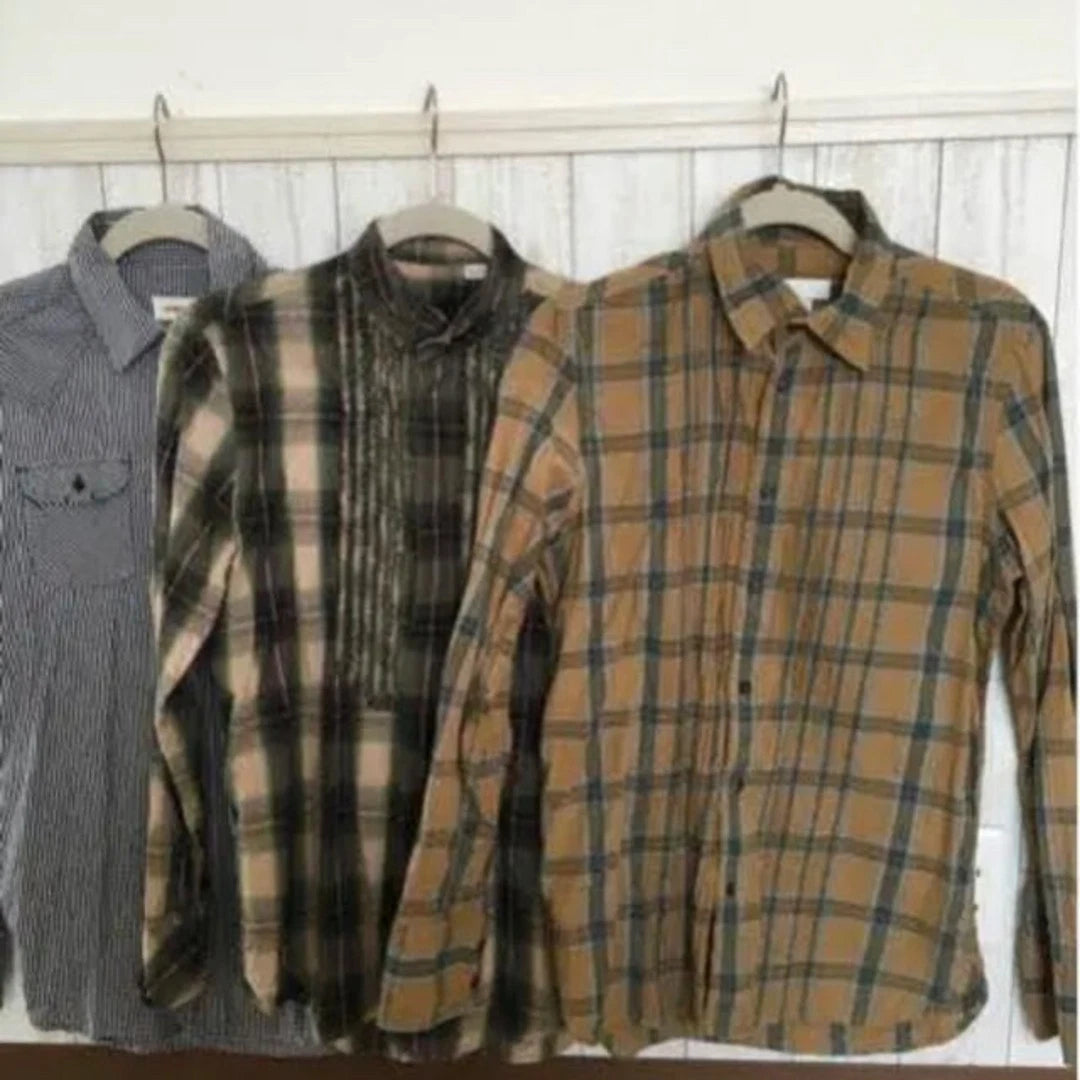 Diesel Long Sleeve Shirts S Size Casual Stylish Japan