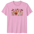 Cute Chicken Valentines Halloween T-Shirt Holiday Mashup Poultry Valentines Day