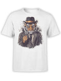 FANTUCCI Tiger T-Shirt Collection | Detective Tiger T-Shirt | Unisex