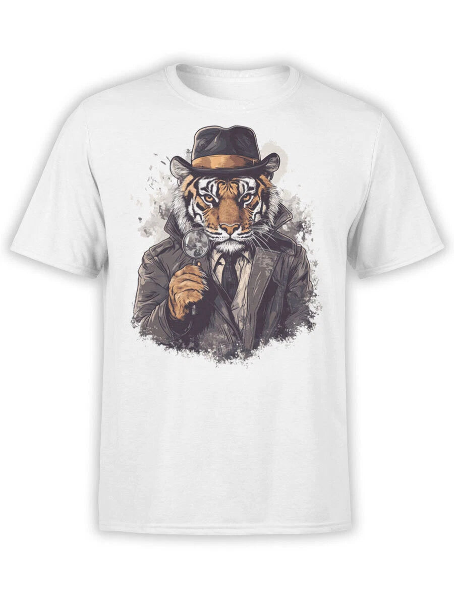 FANTUCCI Tiger T-Shirt Collection | Detective Tiger T-Shirt | Unisex